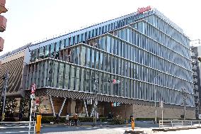 Stanley Electric exterior, logo, and sign